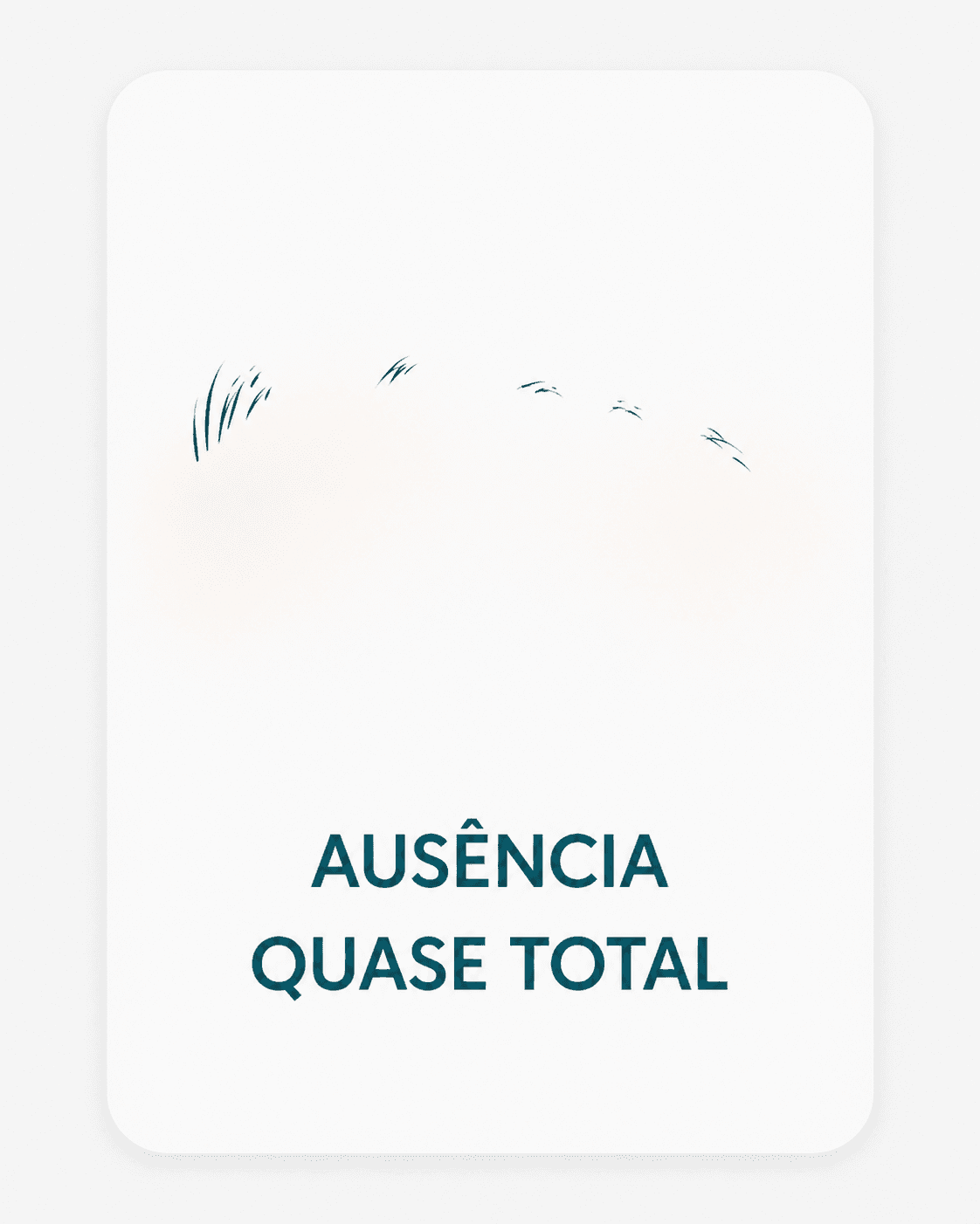 Sobrancelha tipo 6 - Queda extrema difusa